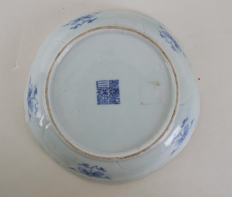 PARTI PORSLIN, 3 delar, Kina 17-1800-tal.