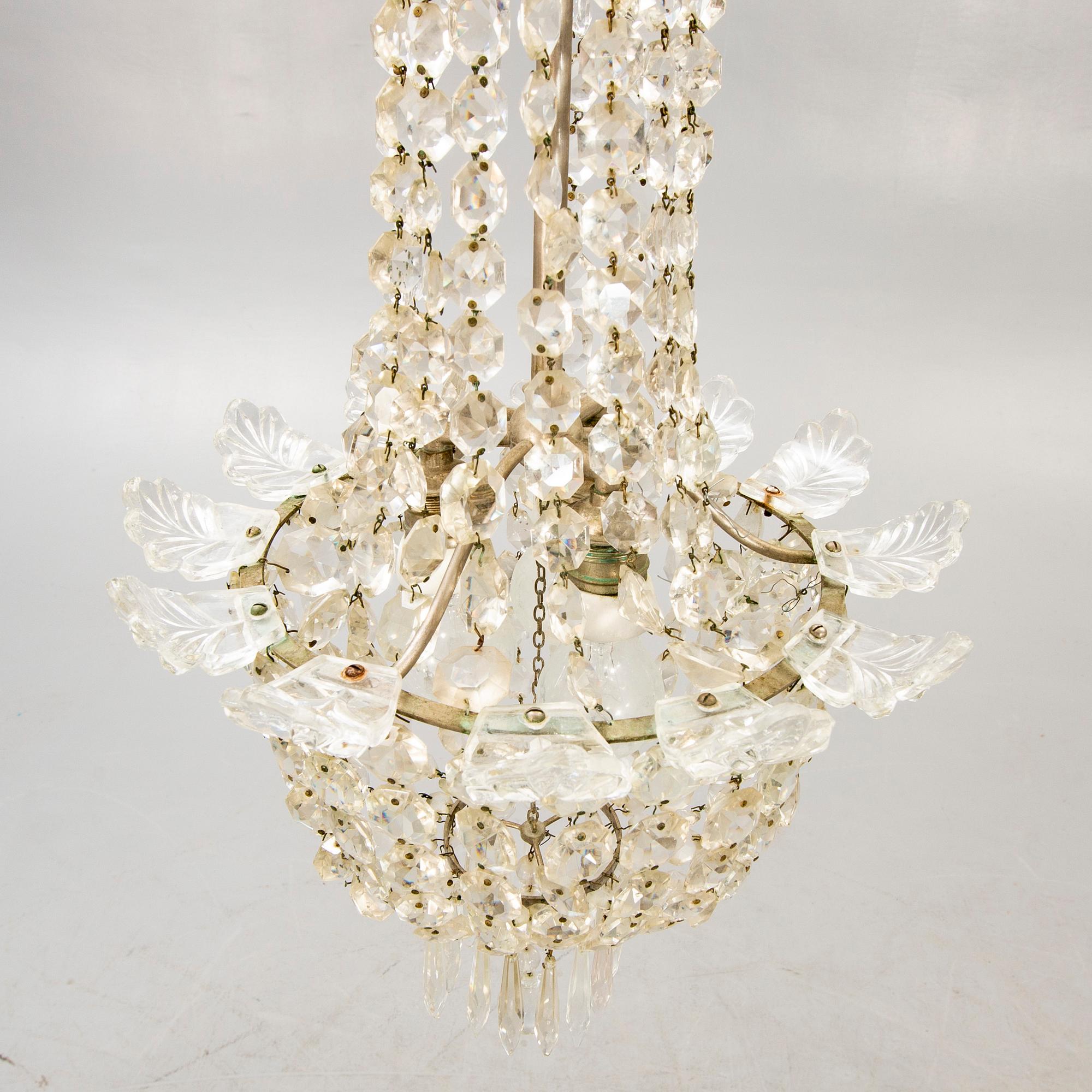 Taklampa omkring 1900.