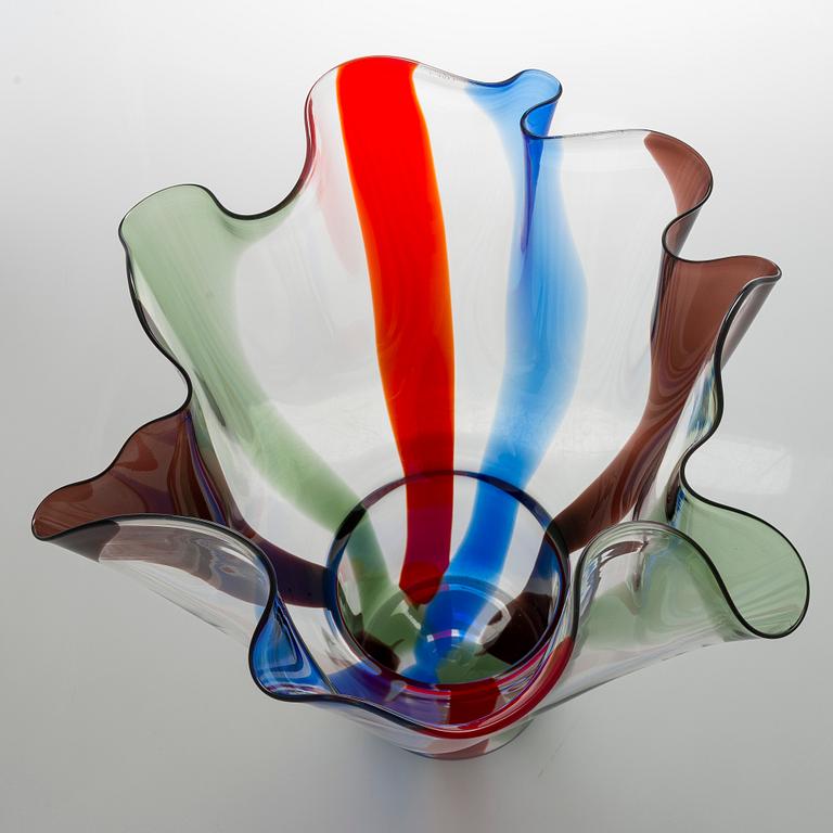 Timo Sarpaneva, a 'Blossom' vase signed Venini -94 Sarpaneva.
