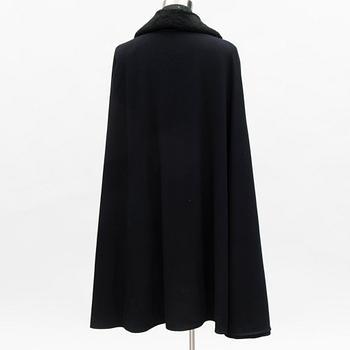 A Finnish naval officer's mess uniform and cape, second half of 20th Century.