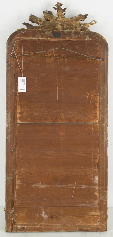 SPEGEL OCH KONSOLBORD, nyrokoko/rokokostil, tidigt 1900-tal.