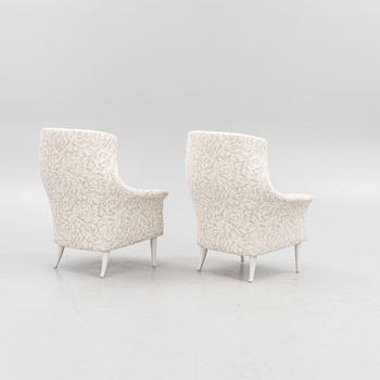 Kerstin Hörlin-Holmquist, armchairs, a pair, from the "Paradiset" series, Nordiska Kompaniet.