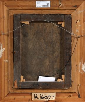 OKÄND KONSTNÄR, olja på duk, 1800-tal.