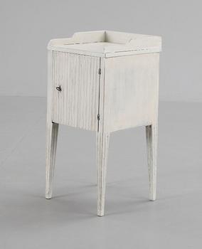 POTTSKÅP, gustaviansk stil, 1800-tal.