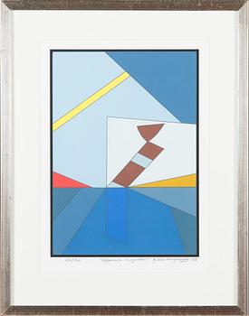 Göran Augustson, silkscreen, signed and dated -93, numbered 82/120.