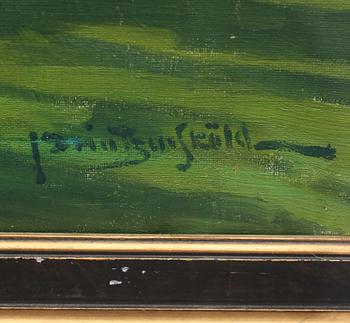 CARL AXEL PRINTZENSKÖLD, olja på duk, signerad.