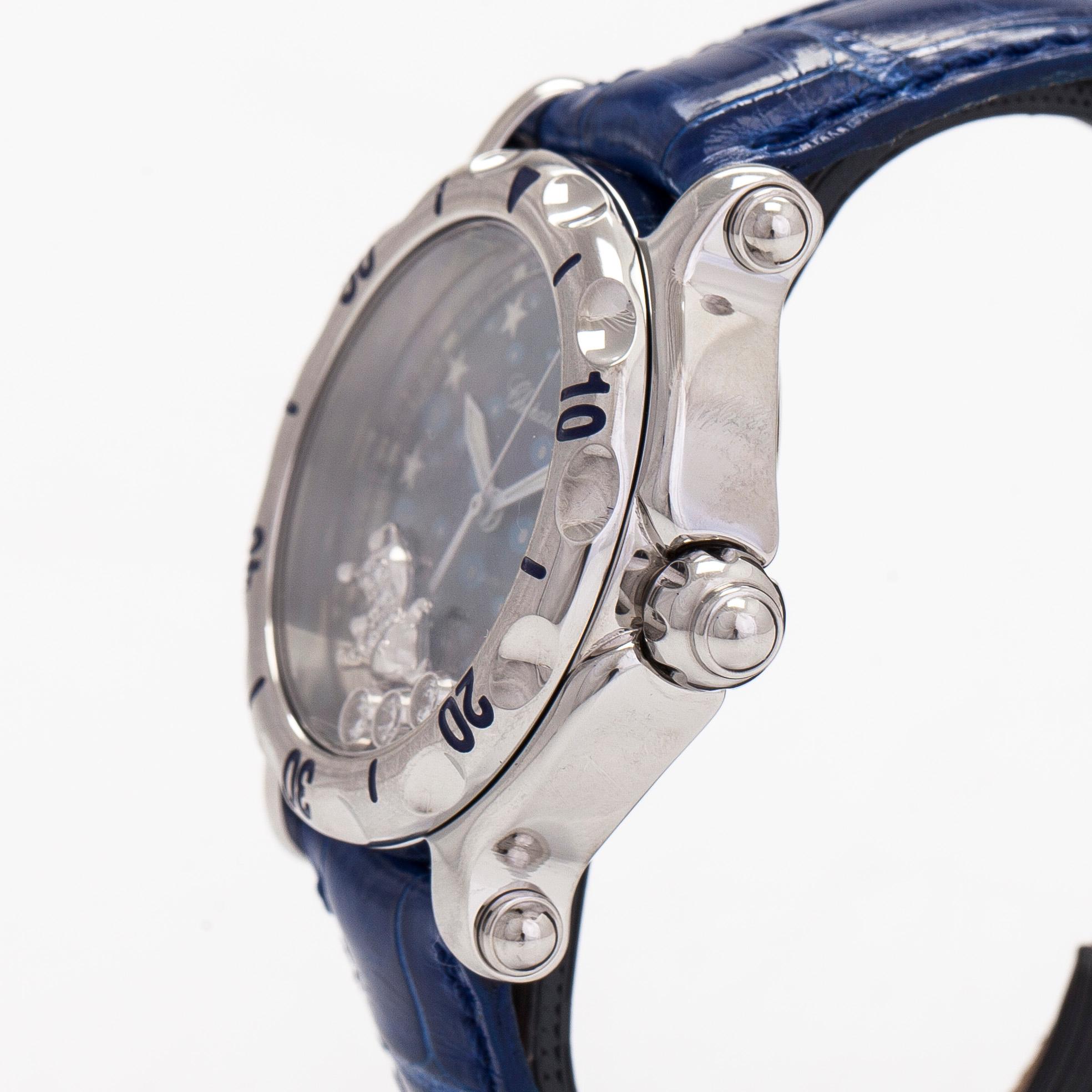 Chopard, Happy Sport, Zodiac, wristwatch, 38 mm.