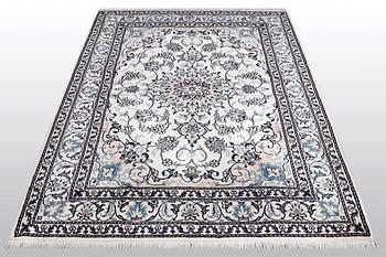 Matto, Nain, 9 LAA, part silk, ca 212 x 150 cm.