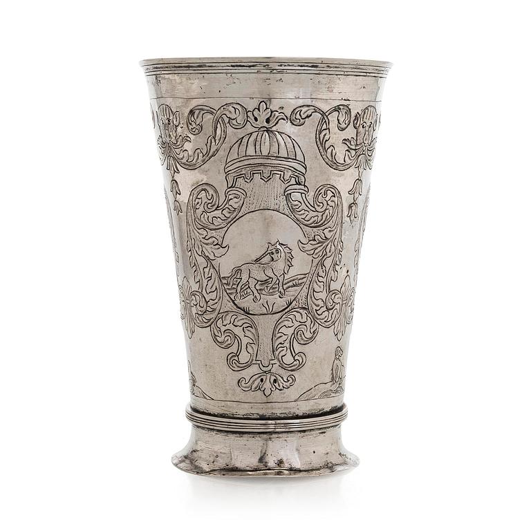 Pikari, hopea, Moskova 1743. Barokki.