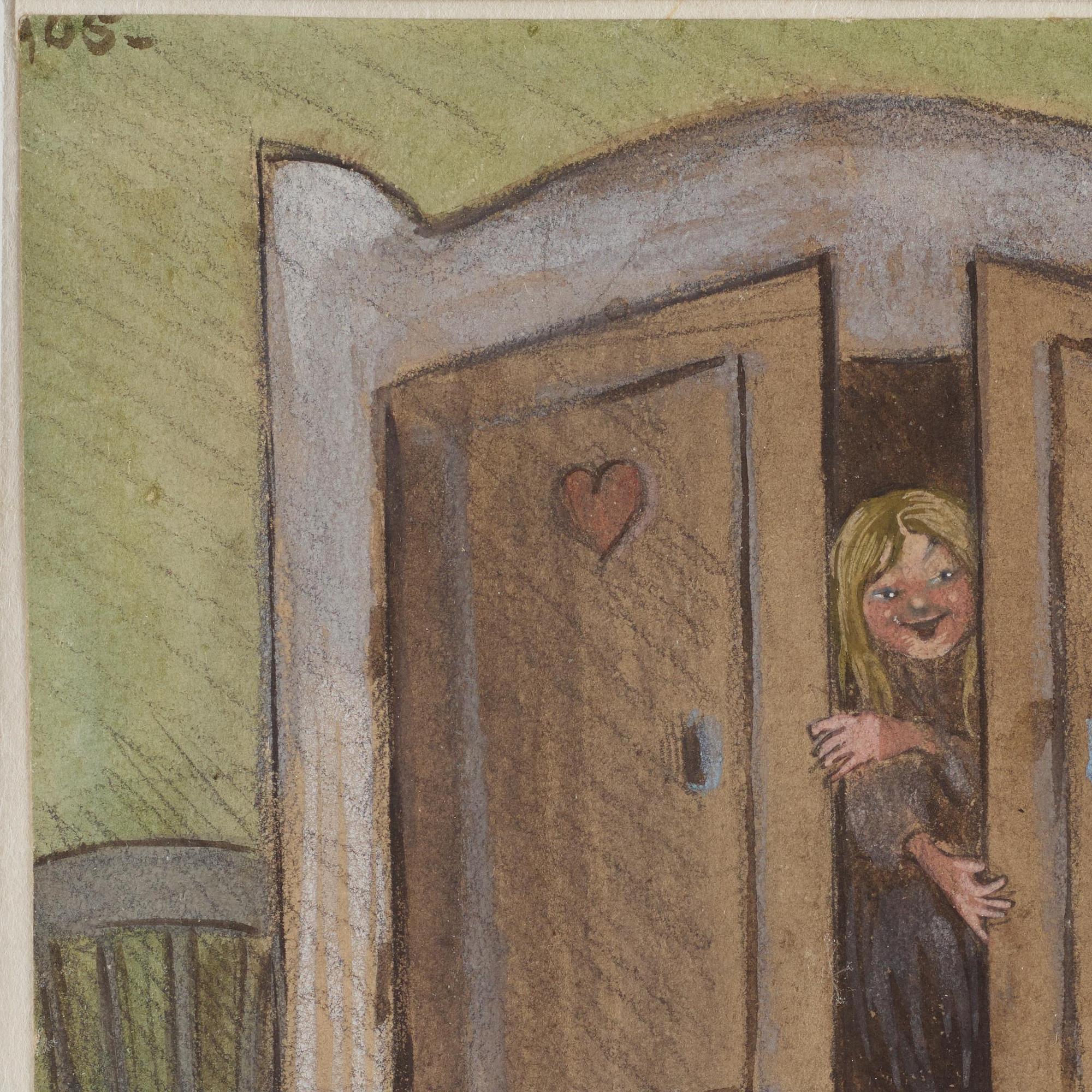 The Girl in the Cabinet.