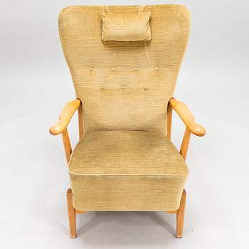 A 1950's armchair, unknown designer model 'Koti 2407' (Home), Asko Finland.
