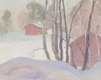 Pekka Halonen, Solig Vinterdag.