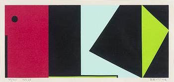 OLLE BAERTLING, silkscreen, 1956-68, signed 37/300.