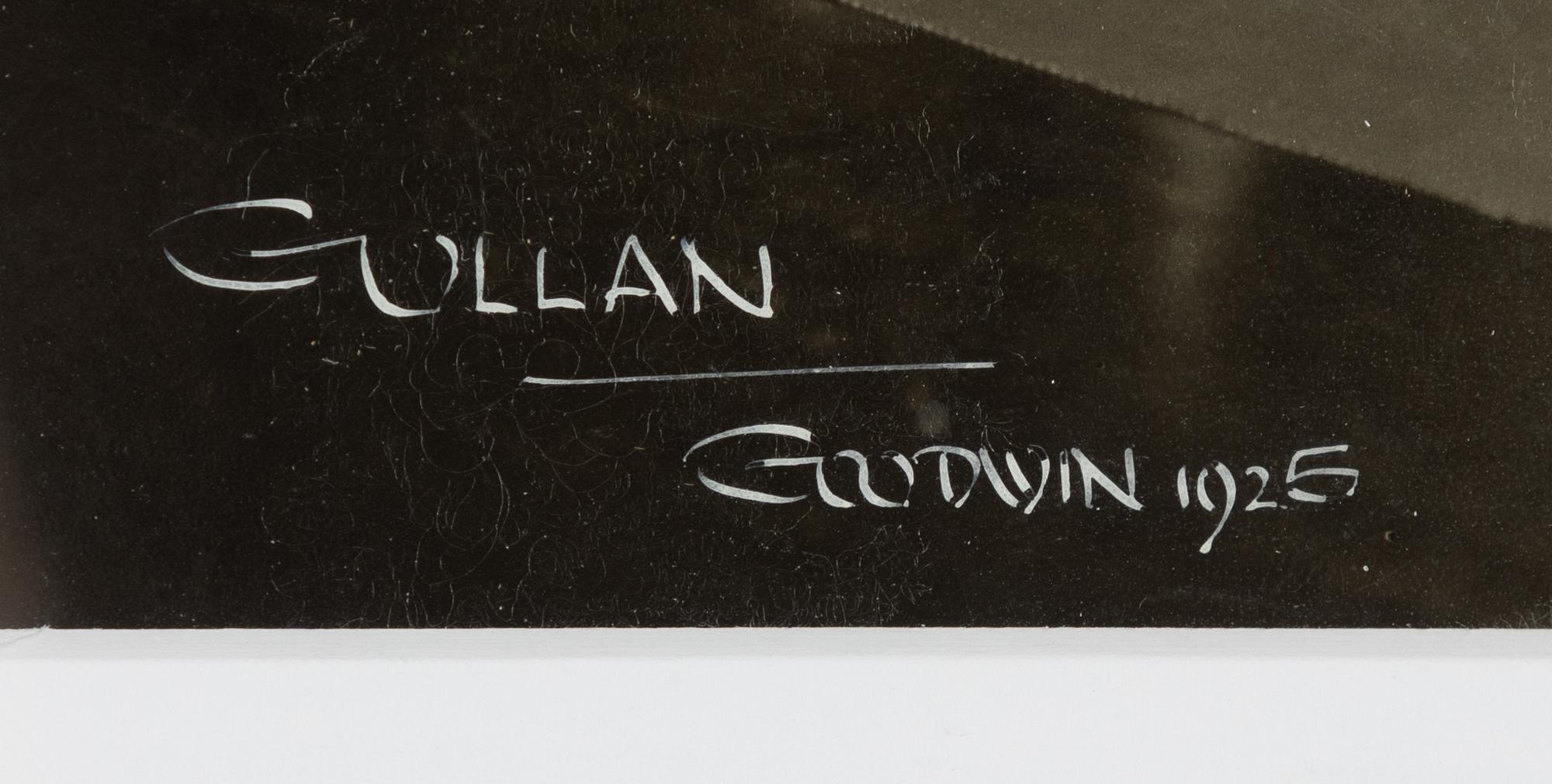 Henry B. Goodwin, gelatin silver print, signed, 1925.