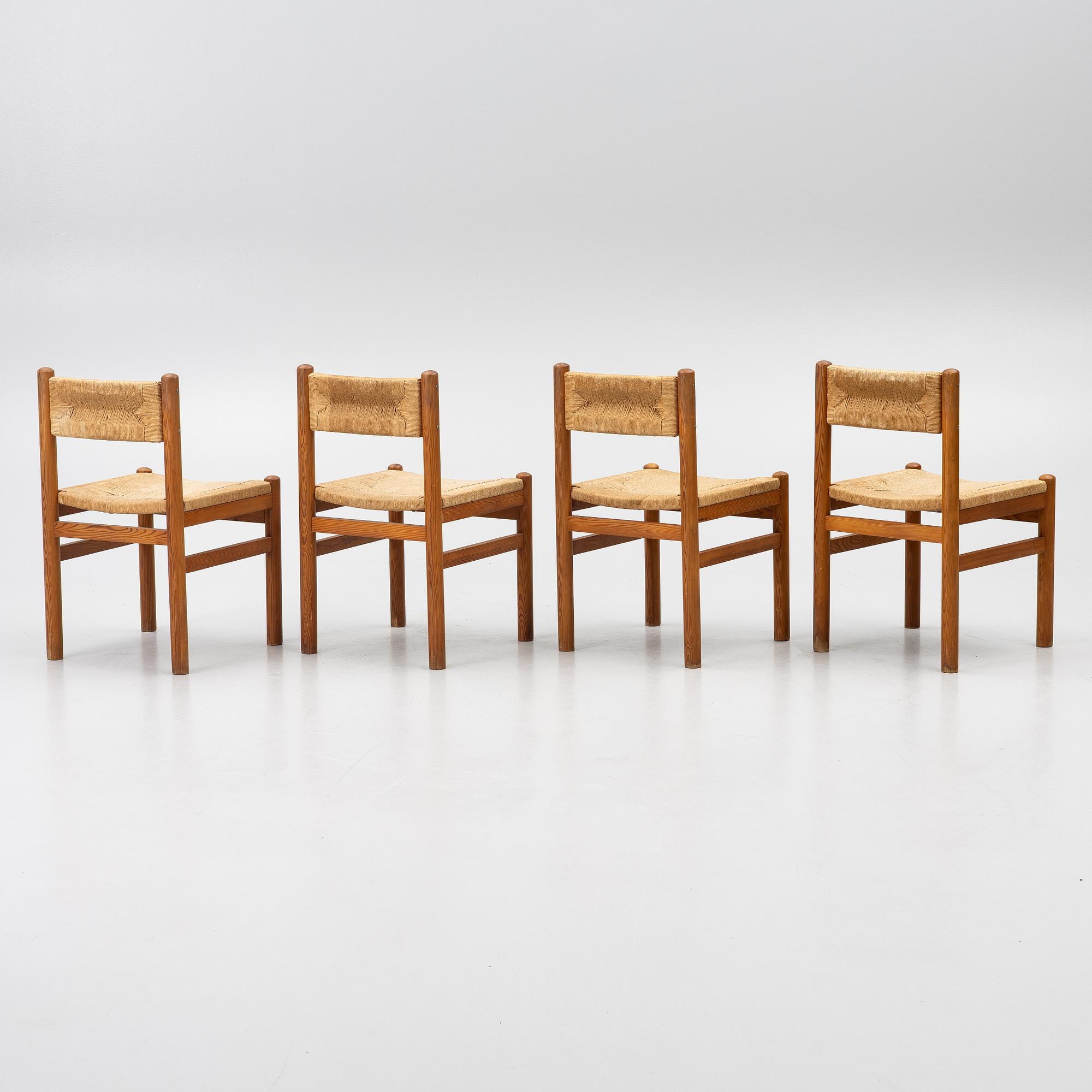 Stolar, 4 st, Danmark, 1960-tal.