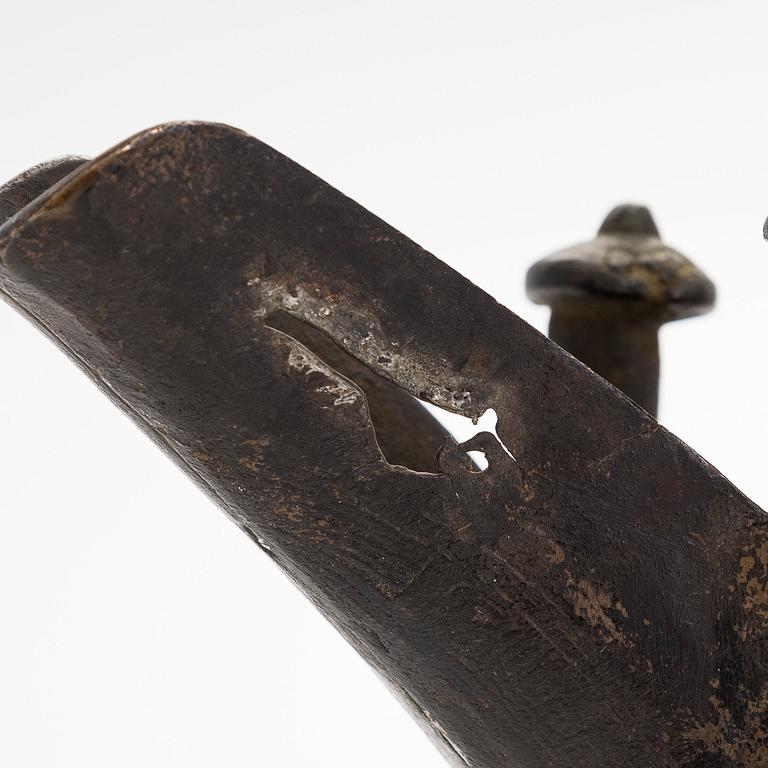 A jue bronze vessel, late Qing dynasty.