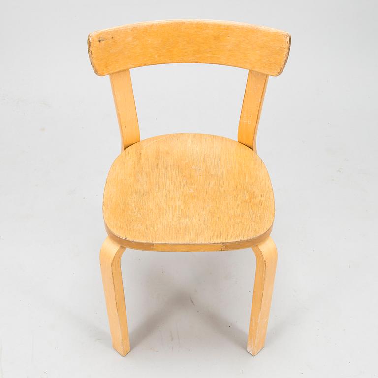 ALVAR AALTO, kirjoituspöytä ja tuoli, Artek 1900-luvun puoliväli.