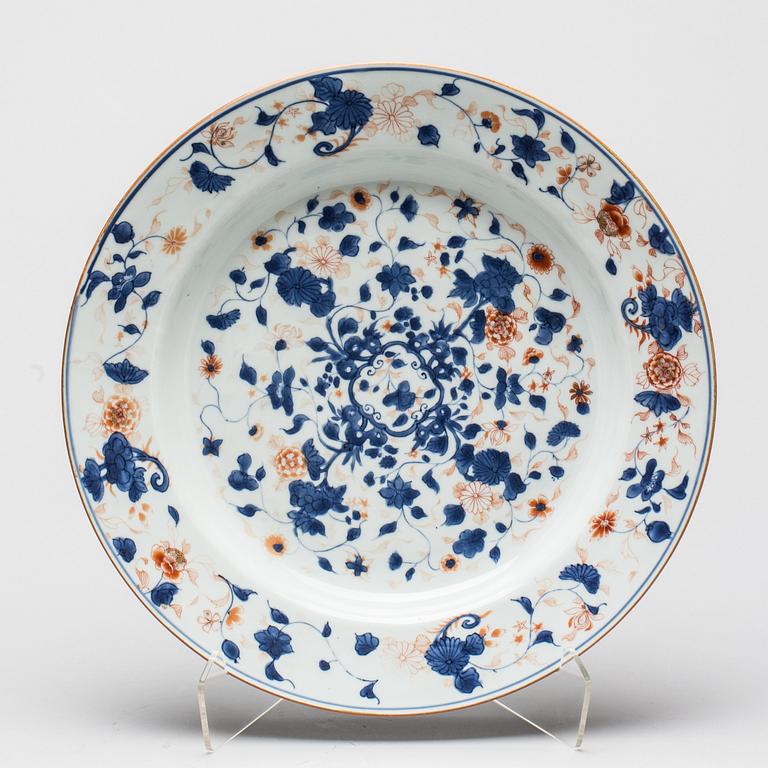 FAT, porslin, Kina 1700-tal.
