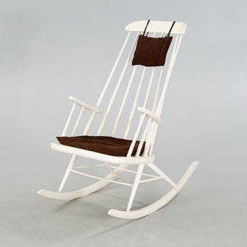 A "Gunga Din" rocking chair, designed by Gillis Lundgren for IKEA, second half of the 20th century.