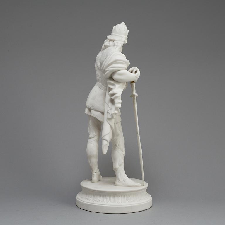 A LATE 19TH CENTURY PARIAN FIGURE, Gustafsberg.