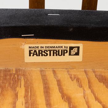 A set of four chairs, Farstrup, Denmark, 1950's/60's.