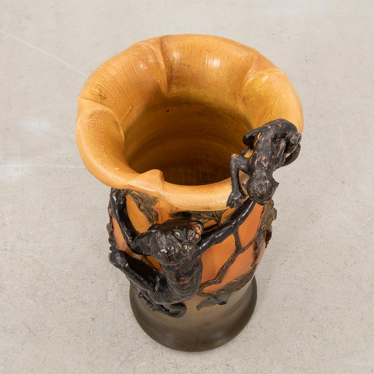 Floor vase Peter Ipsen Denmark early 20th century.