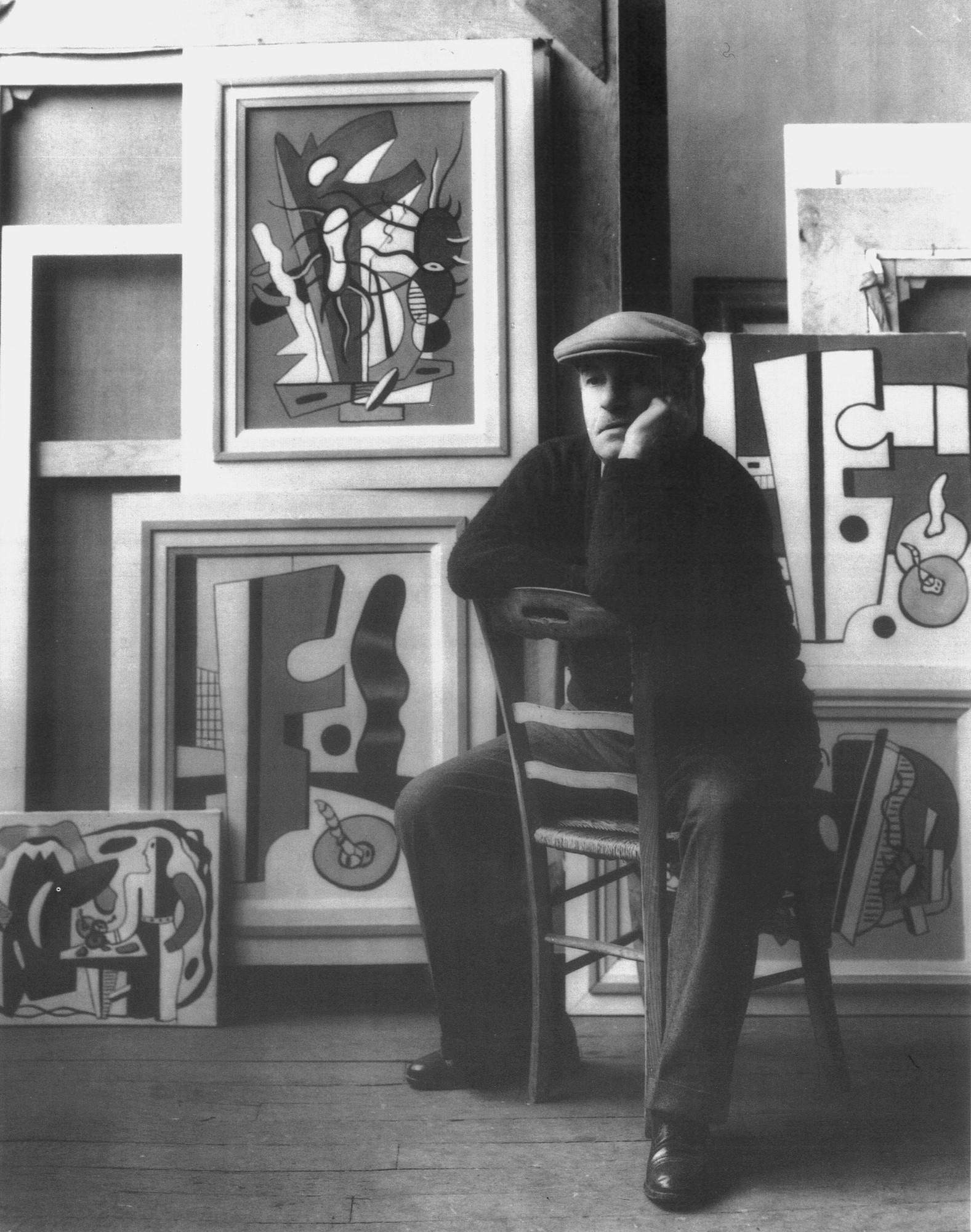 Fernand Léger, "Le linge qui sèche".