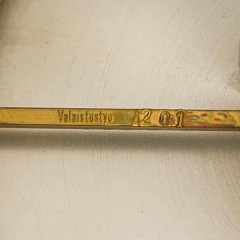 Alvar Aalto, ceiling lamp model A201, Lighting work.