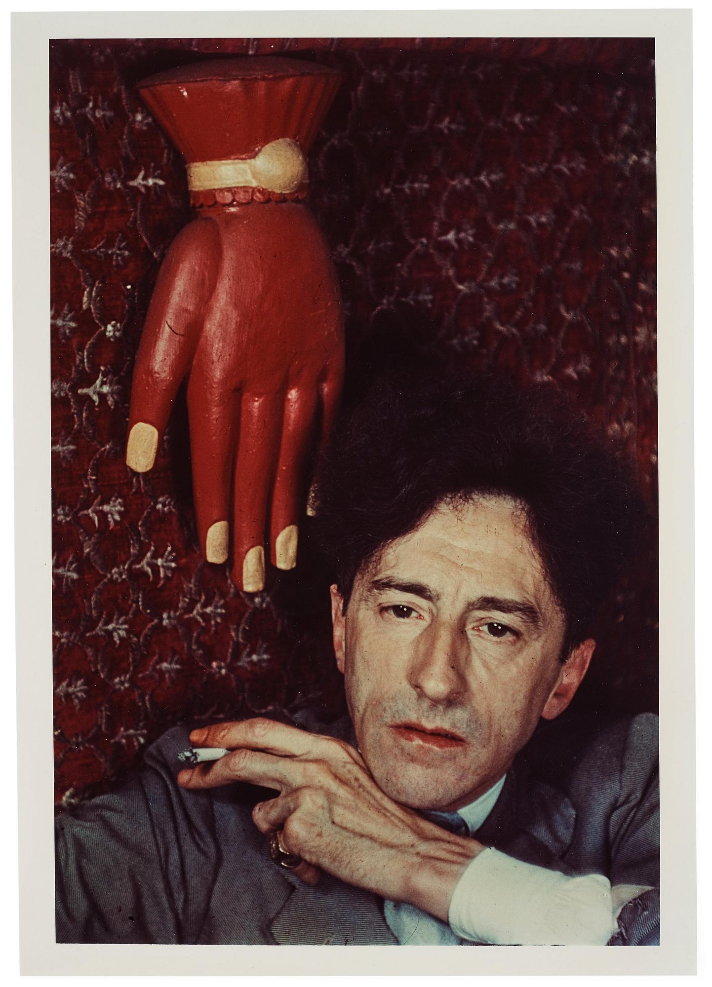 Gisèle Freund, "Jean Cocteau, Paris, 1939".