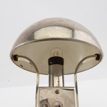 Bordslampa med klocka Mofém Art Deco 1900-talets första hälft.