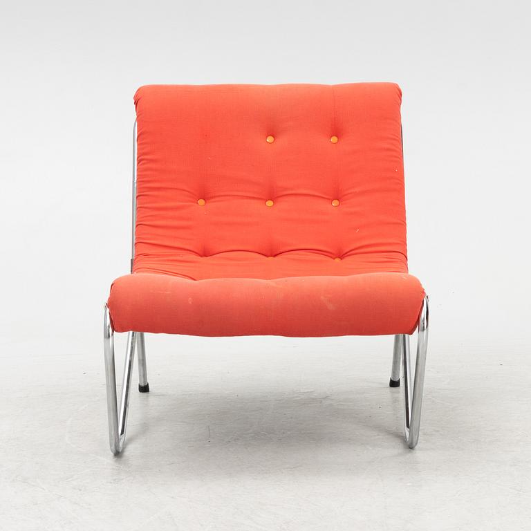 A model '600' armchair, EM-möbler, 1970's.