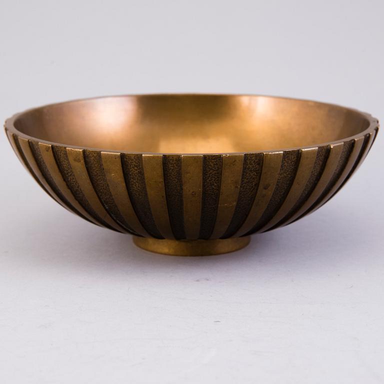 A bowl by Timos Bronce Denmark from the latter half of the 20th century.