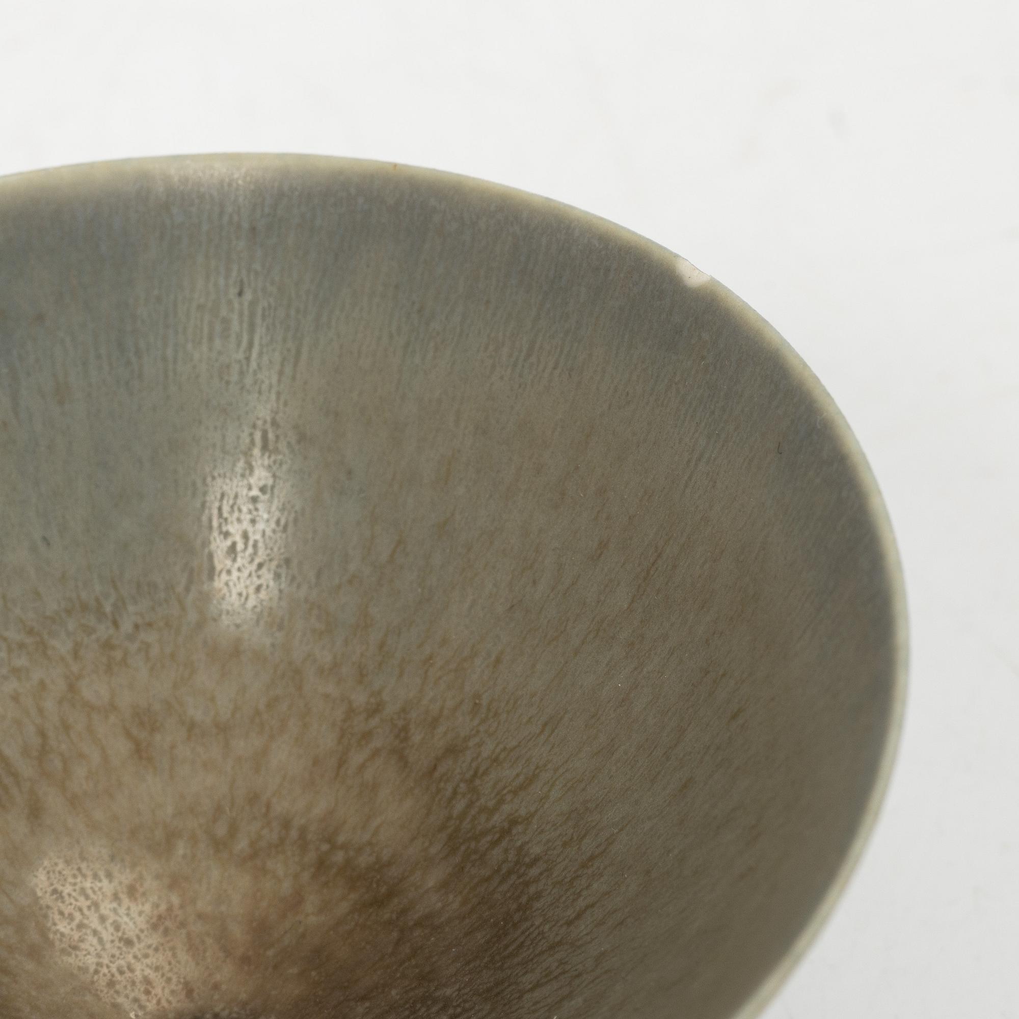 Berndt Friberg, vas och skål, stengods, Gustavsberg, ankargods, 1939-44 och Gustavsbergs Studio 1961.