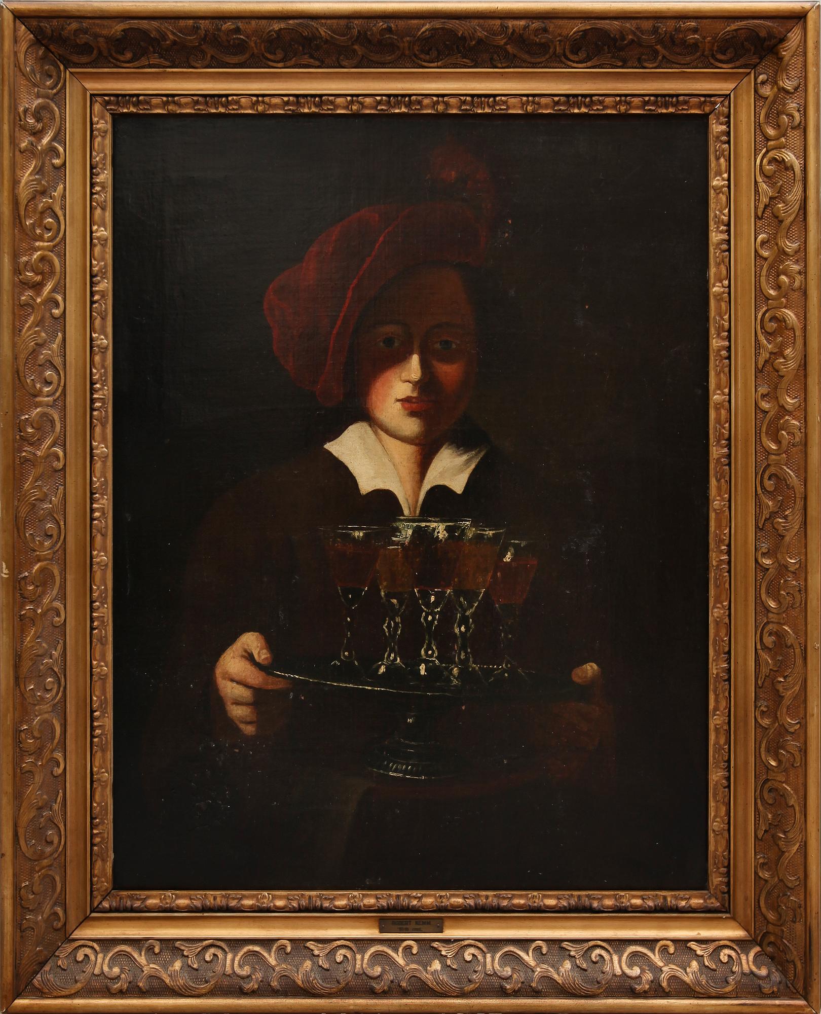 OKÄND KONSTNÄR, olja på duk, dubblerad, ej signerad, Holland/England, 1800-tal.
