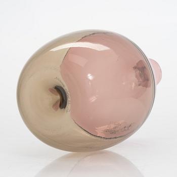 Tapio Wirkkala, a 'Bolle' glass bottle, model 502.02, signed venini italia 82 tw.