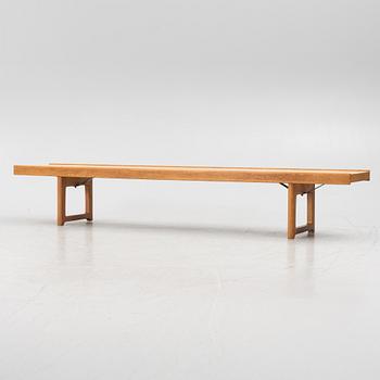 Torbjørn Afdal, bench, "Krobo", Mellemstrands Trevareindustri, Bruksbo, Norway, second half of the 20th Century.