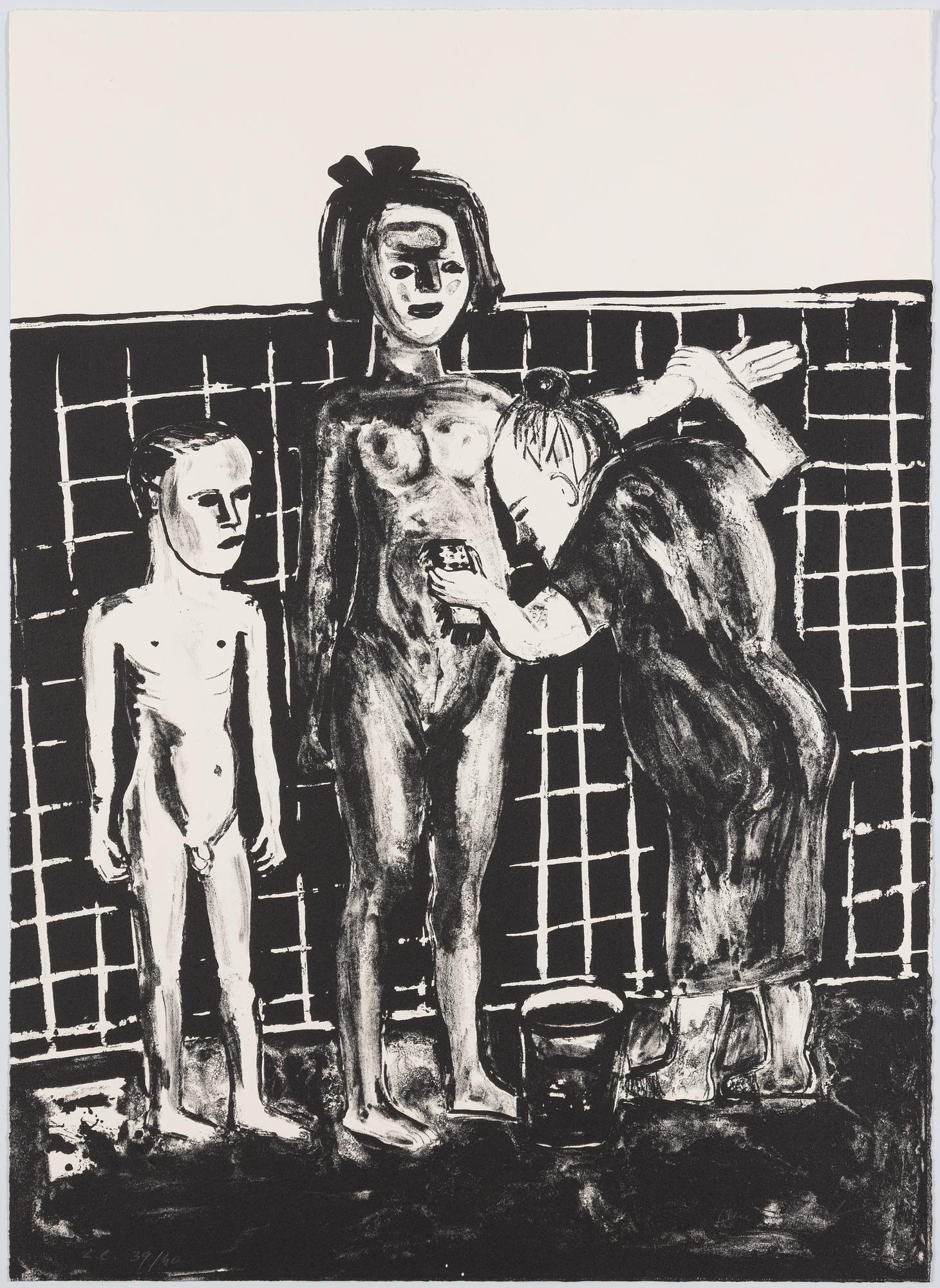 Lena Cronqvist, Utan titel, ur mappen: "August Strindberg, Ett Drömspel".