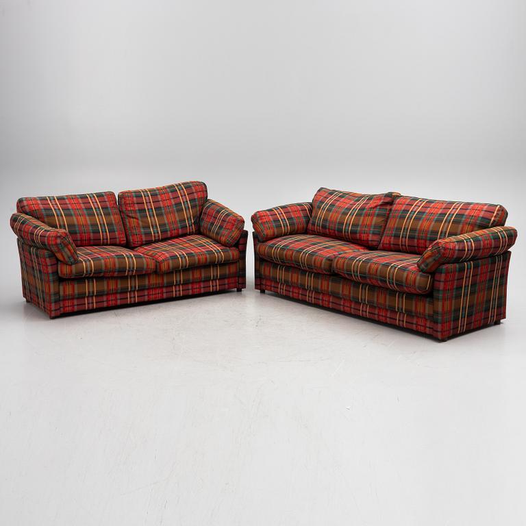 Two sofas, second part of the 20th century.