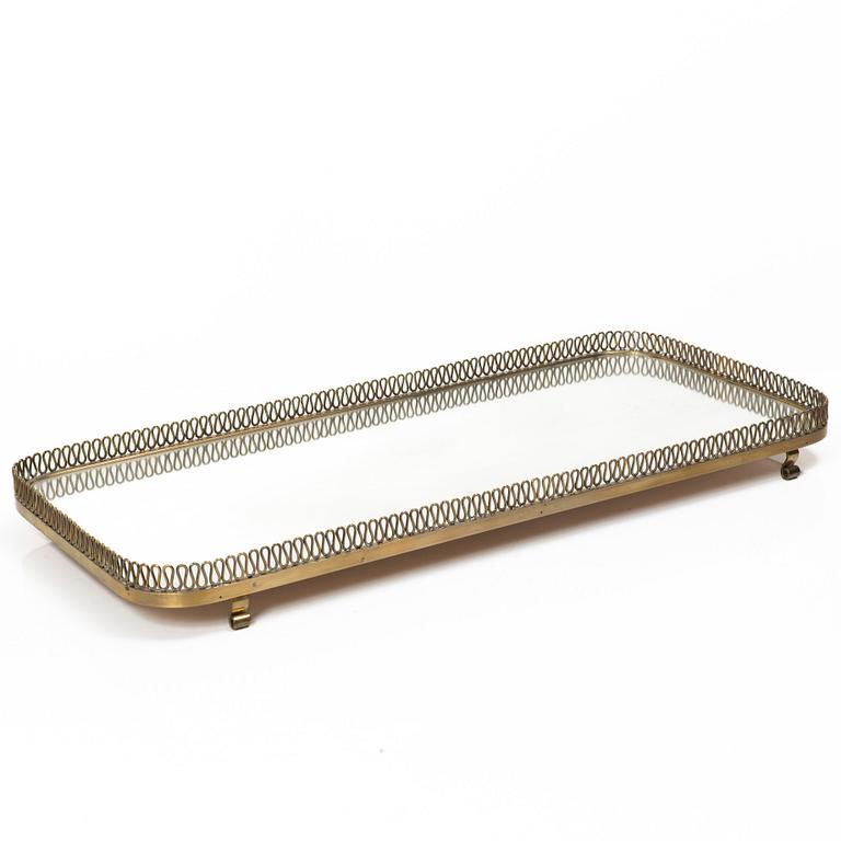 A Swedish Modern table plateau, 1940s-50s.