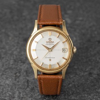 1105. Omega, Constellation, Calendar, "Pie-Pan", ca 1960.