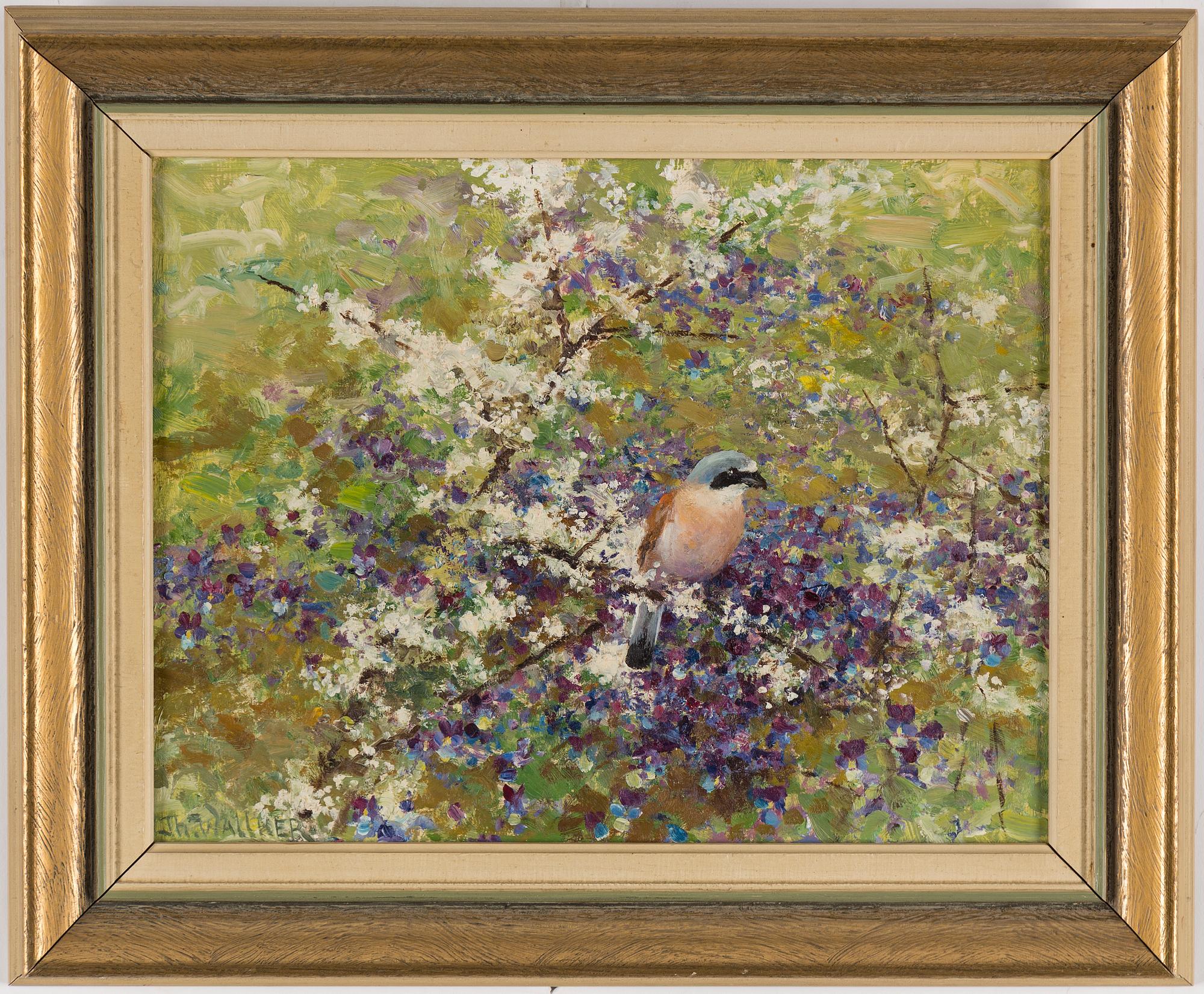 THURE WALLNER, oil on panel, signed Th. Wallner.