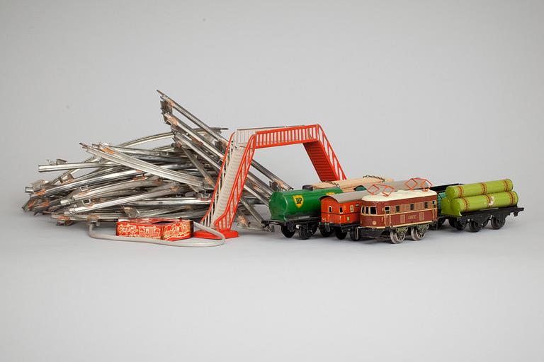 PARTI LEKSAKSTÅG MED RÄLS, 1900-tal.