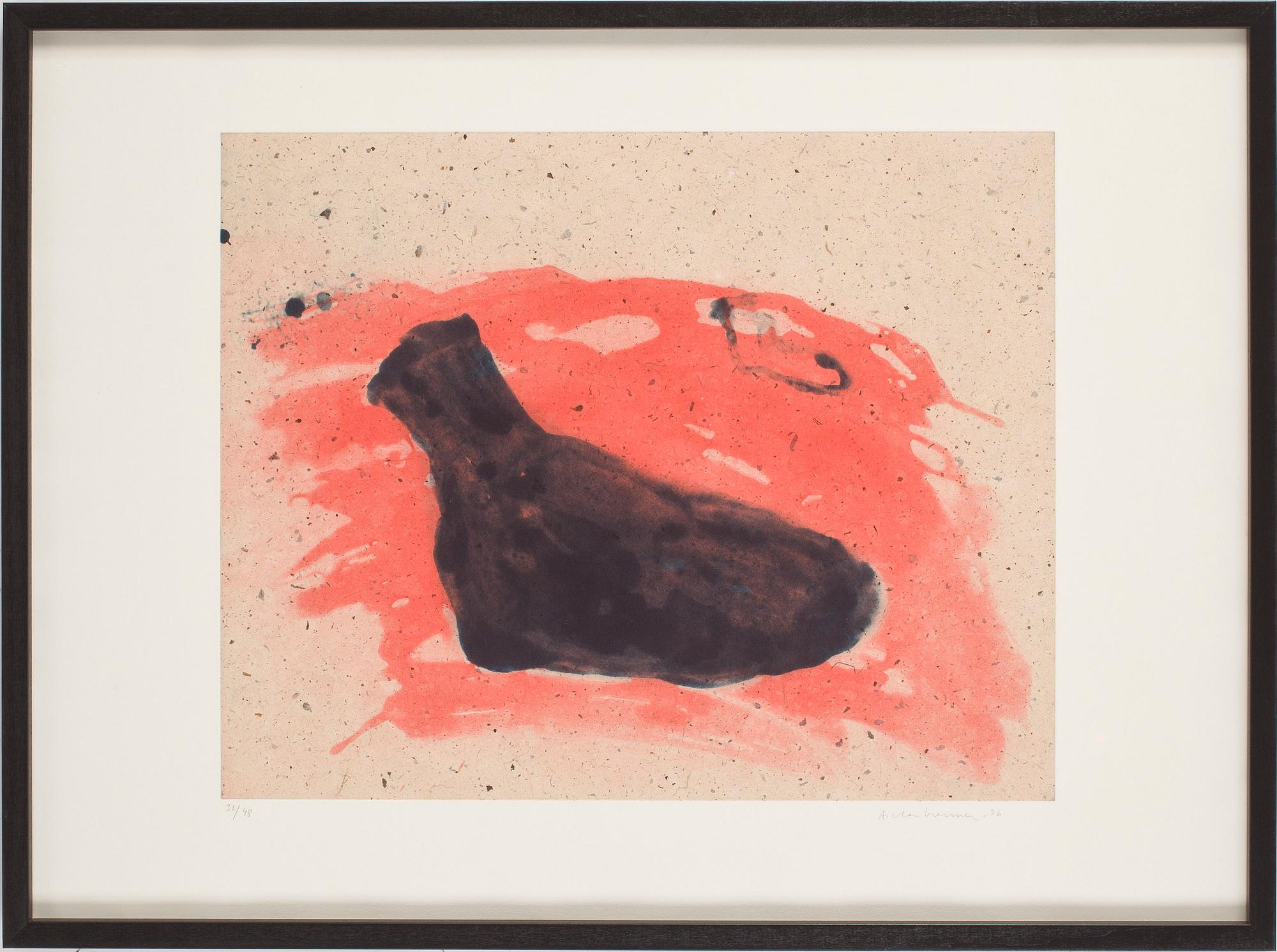 LENNART ASCHENBRENNER, färgetsning, signerad o numrerad 32/48, daterad -96.