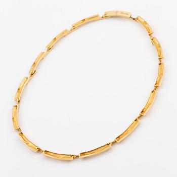 Lapponia, design Björn Weckström, collier, "Tundra", 18K guld.