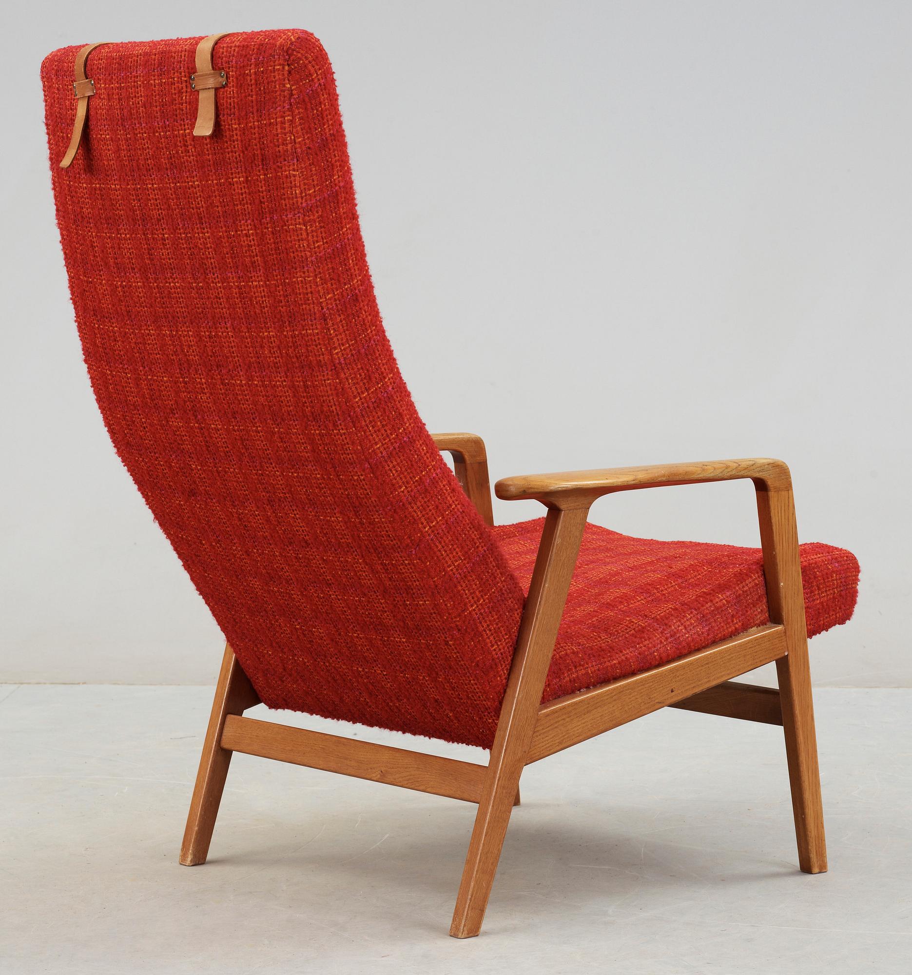 FÅTÖLJ, 1950-/60-tal.