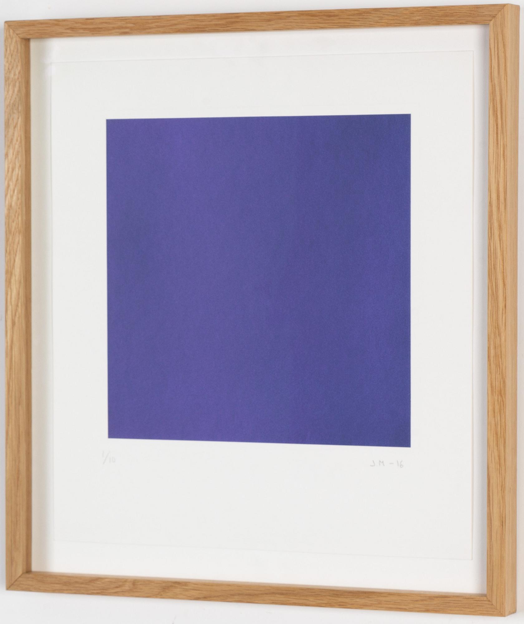 Juri Markkula, signed and dated -16. Edition 1/10. Interference pigment.