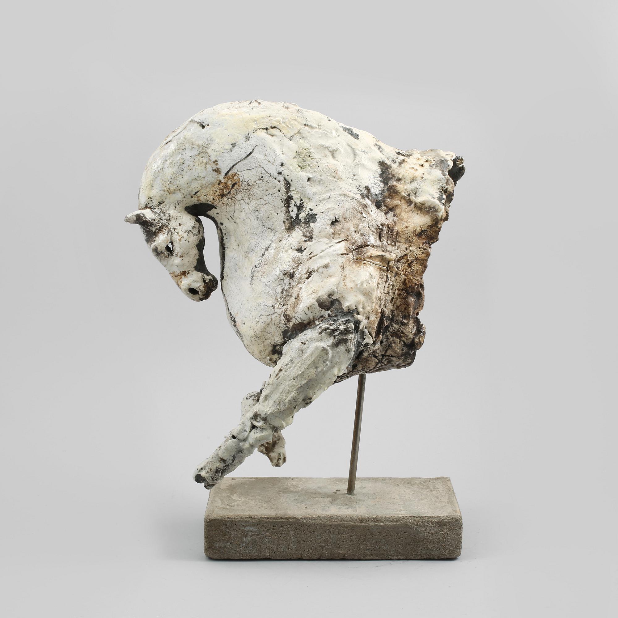 SKULPTUR, stengods, sent 1900-tal.