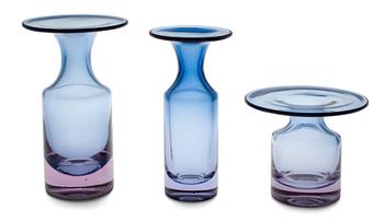 239. Tapio Wirkkala, A SET OF THREE VASES.