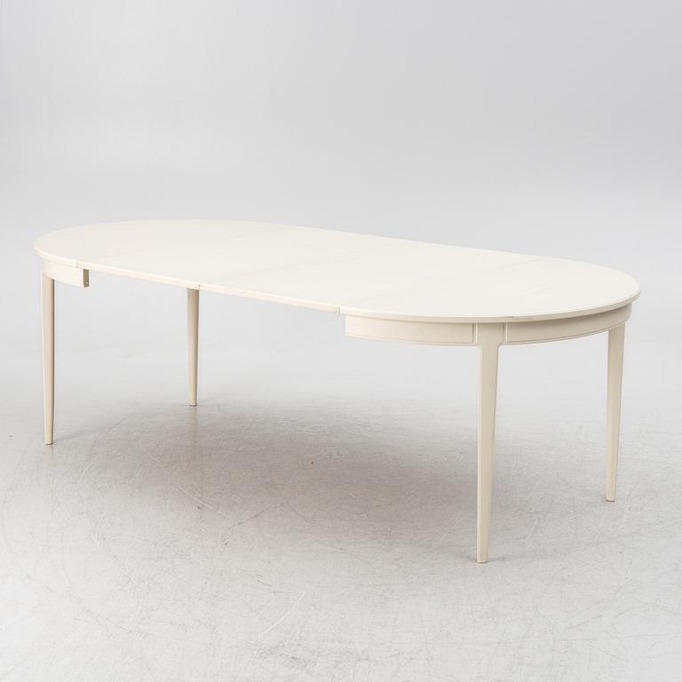 Carl Malmsten, a dining table, "Herrgården", Bodafors, second half of the 20th century.