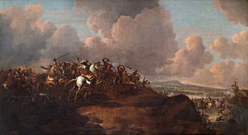 377. Jan Wyck, Battle scene.